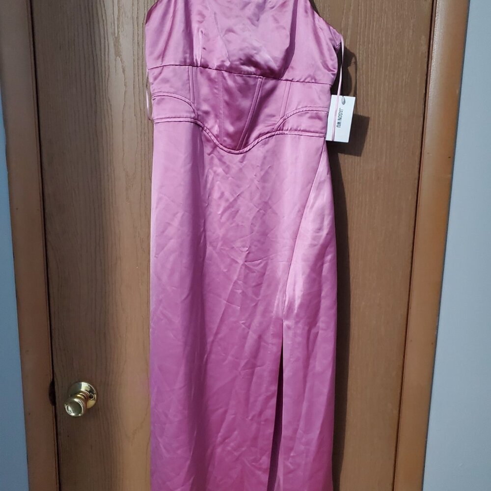 NWT JASON WU SATIN CORSET DRESS